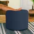 thumbnail image 6 of Jaxx Spring Indoor / Outdoor Bean Bag Pouf Ottoman, Navy, 6 of 8