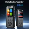 thumbnail image 5 of Digital Voice Recorder, 64GB Voice Activated Recording MP3 Player with Playback, Noise Reduction, 280hrs Recording Files Device, Support Password, Dictaphone Recorder for Lectures/Classes/Interview, 5 of 10