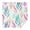 White-3, variant on Floral 42" Square Waterproof Tablecloth, Floral Print Polyester Table Cover