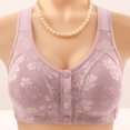 thumbnail image 3 of AINIYS Bralette Wireless Soft Cup Bra Breathable Everyday Bras Secure Fit Bra for Women Lift and Support Push-Up Bra Lace Cleavage Bra Pink M, 3 of 5