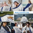 thumbnail image 5 of Nautical Ship Cooling Blanket,Lightweight Breathable Summer Throw Blanket with Double Sided Cold Effect,Blue Coastal Ocean Birds Boat Vintage Picnic Blankets Bed Sheet for Hot Sleepers 30"x40", 5 of 8