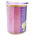 thumbnail image 5 of Termo para Escritorio Doble Pared de Acero Inoxidable Ambient 21 Rosa y Dorado 350 ml Barbie, 5 of 5