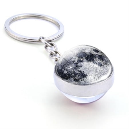 Luminous Keychain Portable Solar System Planet Keyring Double Side ...