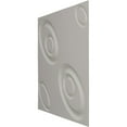 thumbnail image 4 of Ekena Millwork 19 5/8"W x 19 5/8"H Maria EnduraWall Decorative 3D Wall Panel, Universal Metallic Carbon Mist (Covers 2.67 Sq. Ft.), 4 of 6
