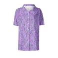 thumbnail image 5 of Ailaofu Womens Button Down Shirts short Sleeve Cuffed Business Work Tunic Top with Pocket Collared Blouses, 5 of 5