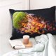 thumbnail image 4 of Fotbe Tennis Ball In Fire1 Funda de Almohada Decorativa Estilo Occidental, Lujo en Algodón, Fundas para Almohadas King, Cojín Estampado para Decoración del Hogar-16"x24", 4 of 6