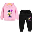 thumbnail image 4 of Ropa de primavera para niños, suéter de manga larga con capucha y pantalón de Frozen Elsa para niñas, conjuntos de 2 piezas, ropa para niñas pequeñas, 4 of 5