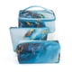 thumbnail image 2 of Neceser de 3 piezas, neceser, neceser portátil, organizador de viaje, impermeable, Color mármol Ormromra 2035567-3, 2 of 8