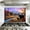 Color 1, variant on Peel and Stick Kitchen Backsplash Mural Routine Visitors Mountains Bears Cabin Autumn Trees River Oil Painting, 35.4" x 23.6" Oil Proof Vinyl Wallpaper for Stove & Fireplace