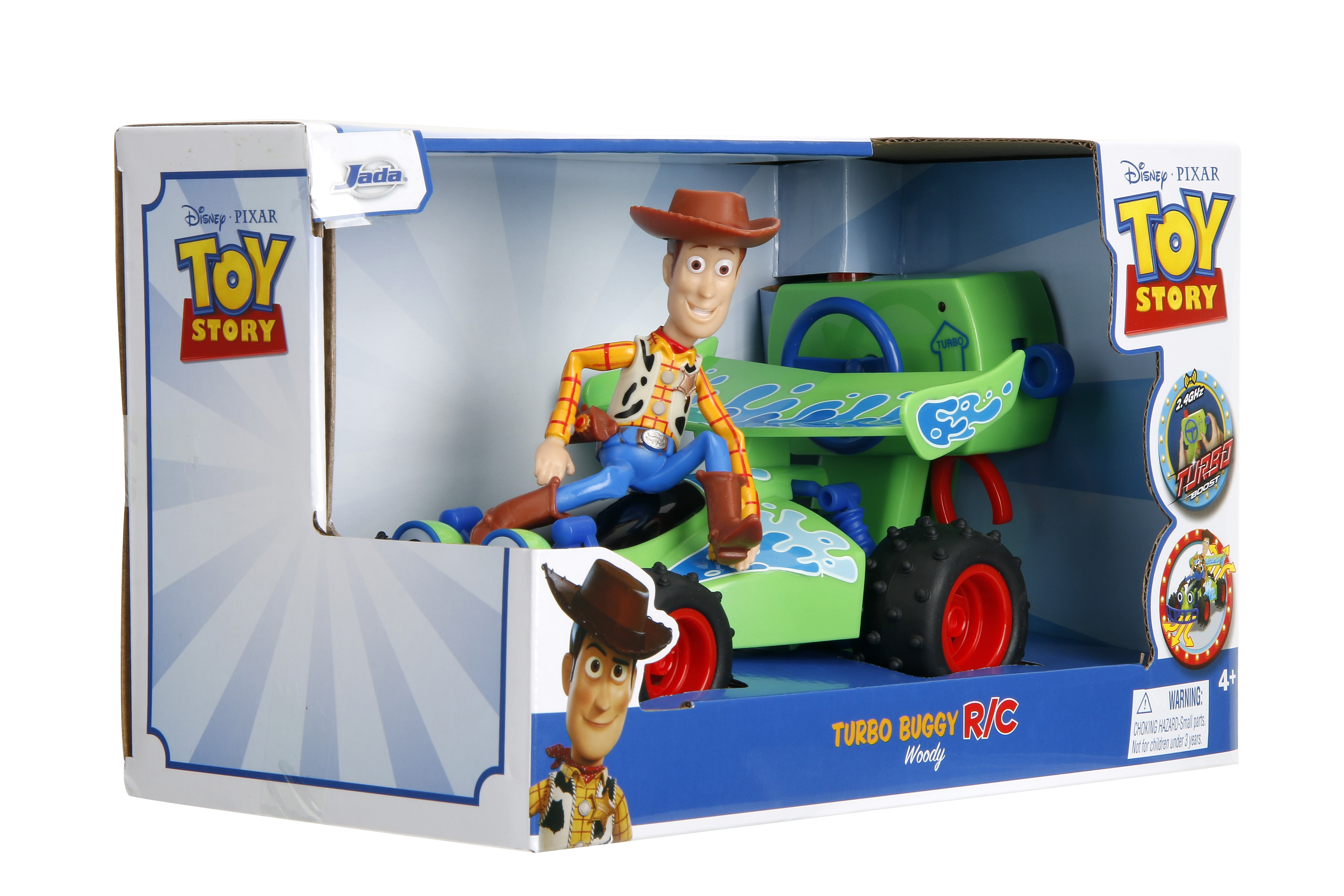 Disney Pixar Toy Story 1:24 Woody Turbo Buggy RC Radio Control Cars Disney Pixar Toy Story 1:24 Woody Turbo Buggy RC Radio Control Cars