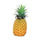 thumbnail image 2 of Figurita de piña Artificial, decoración de fruta simulada, exhibición moderna, modelo de fruta Artificial, adorno para utilería fotográfica Amarillo, 2 of 8