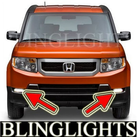 For 2009 2010 2011 Honda Element Xenon Foglamps Foglights Kit EX LX Driving Lights