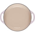 thumbnail image 3 of Le Creuset Enameled Cast Iron Shallow Round Oven, 2.75 Qt., Shallot, 3 of 6