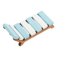 thumbnail image 3 of KAKOWELY mini Chaise de Plage mini Meubles Miniature Maison de Poupée Salon Décor Simulé mini Chaise de Plage Jouet de Jeu Simulé mini Fauteuil Inclinable Modèle Décor Maison de Poupée, 3 of 5