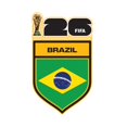 thumbnail image 1 of Imán HONAV Bandera de Brasil Copa Mundial FIFA Licencia Oficial, 1 of 3