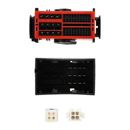 Metra - Dual-Amp Installation Kit for Select Jeep Vehicles - Black