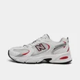thumbnail image 1 of Mens New Balance 530 White/Blast Red | U530JR1 Shoes, 1 of 6