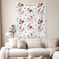 thumbnail image 2 of Flannel Fleece Throw Blanket, Soft Large Throw Blanket, Lightweight Cozy Plush Throw Blanket Fit Sofa Bed, 30"x40", Rooster, 2 of 7
