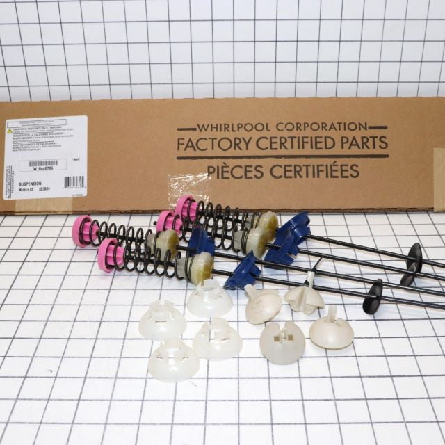 Whirlpool W10440786 Top Load Washer Suspension Rod Kit