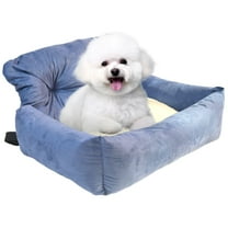 Dog Car Seat for Small Dogs under 8.8lbs, Booster Seat Sofa Pet Bed Detachable Portable Car Travel Carrier Bed