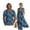 Blue Fish Coral, variant on FOR U DESIGNS Blue Sailboat Print Matchable Couple Clothes Hawaiian Husband and Wife Clothing Linen-Style Casual Button Shirt and Sleeveless Sundress Summer Dress