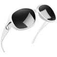 thumbnail image 1 of Gafas de sol Joopin Big White Polarized para mujer UV400, 1 of 5