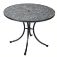 thumbnail image 1 of Home Styles Stone Harbor Outdoor Dining Table in Black/Slate, 1 of 2