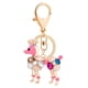 thumbnail image 1 of Llavero con colgante de perro de peluche adorable con dije de aleación para bolsos y llaves, 1 of 7