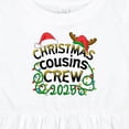 thumbnail image 4 of Inktastic Christmas Cousins Crew 2025 Girls Baby Dress, 4 of 5