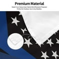 thumbnail image 5 of Arizona Thin Blue Line Flag 4x6 Feet Flag Polyester Double Stitched With Grommets For Outdoor Indoor Decor, 5 of 7