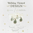 thumbnail image 3 of Spode Christmas Tree 13oz Wine Glasses, Set of 4 - Festive Holiday Drinkware with Gold-Rimmed Seasonal Designs, Ideal for Red or White Wine at Christmas Dinners and Family Gatherings, 3 of 7