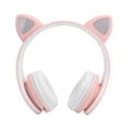 thumbnail image 3 of Auriculares inalámbricos, auriculares con almohadillas suaves LED con micrófono para teléfono móvilMovies Fyydes Descripción de la referencia, 3 of 6