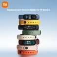 thumbnail image 2 of Pulseras de repuesto para Xiaomi Mi Band 6 Smartwatch Material de silicona suave TPU Xiaomi  Correa, 2 of 6
