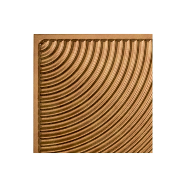 FASÄDE Easy Installation Echo Antique Bronze Wall Panel Sample (12" X 12" Sample)