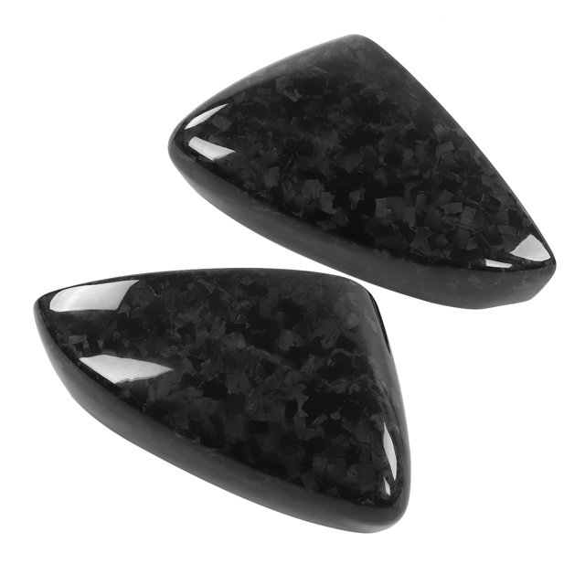 Retrovisor embellecedor la fibra carbono 2 uds cubierta de espejo retrovisor lateral de puerta carcasa Exterior ajuste de fibra de carbono para Mazda 3 Axela 19-20 LHD RHD Unbranded 1614210010211