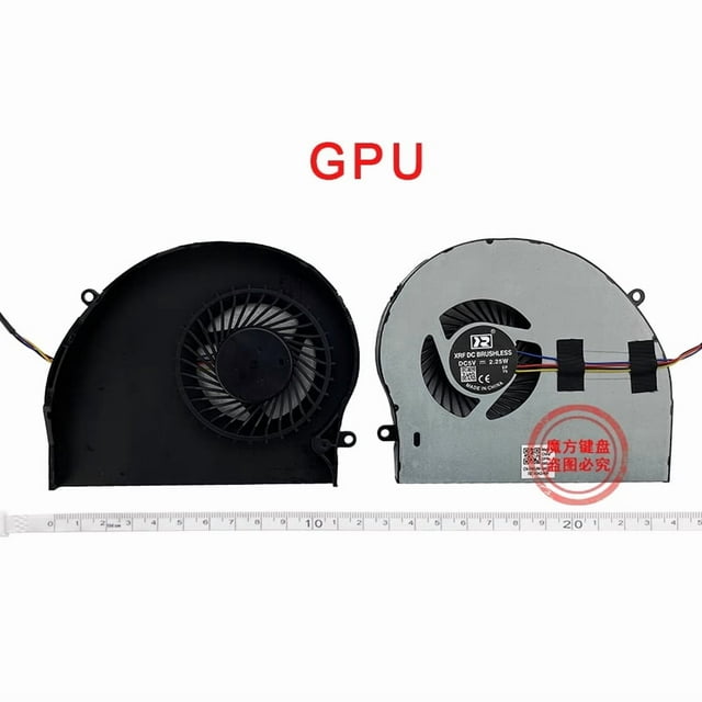 New CPU GPU Cooling Fans For DELL Alienware 17 R4 17 R5 P31E 17-R4 Laptop MG75090V1-C060-S9A MG75090V1-C070-S9A GPU