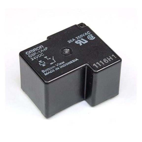 Relay 24vdc SPST G8P-1A4P-24VDC NO 30A, 250VAC, 1 Form A T9AS1D12-24vdc, Compatible with and Potter and Brumfield, Tyco, (RR#79)
