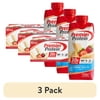 (3 pack) Premier Protein Shake, Strawberries & Cream, 30g Protein, 11 Fl Oz, 12 Ct