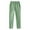 Green, variant on cocolona Sweatpants for Women Elastic Waist Straight Bottom Zipper Open Pants Fashion Solid Color Joggers Lounge Trousers with Pockets