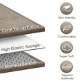 thumbnail image 5 of Teler Baby Play Mat for Floor, 1.3" Thick Foam 47"×47" Playmat, Ultra-Soft Plush Feel & Non-Slip Backing Safe for Infants, Toddlers Crawling, Brown, 5 of 10