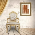 thumbnail image 3 of Wang, Melissa 25x32 Gold Ornate Wood Framed with Double Matting Museum Art Print Titled - Indian Field III, 3 of 4