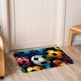 thumbnail image 6 of Football Polyester Non-Slip Office Chair Mat Bath Rugs Floor Rugs Machine Washable, 6 of 6