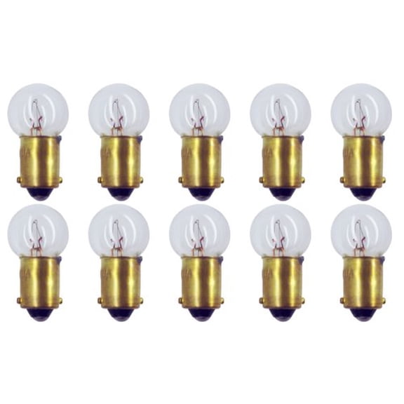 CEC Industries #57 Bulbs, 14 V, 3.36 W, BA9s Base, G-4.5 shape (Box of 10)