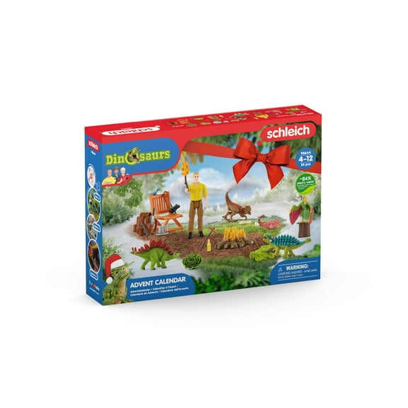 Schleich Dinosaurs 24-piece Advent Calendar with Dinosaur Toys