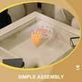 thumbnail image 3 of HEALEEP 10Pcs Portable Bowling Pin Set Plastic Beige Family Time Friend Gathering, 3 of 8