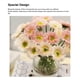 thumbnail image 3 of Injueey 12 piezas de flores artificiales ramo falso hogar jardín boda de una sola rama interior al aire libre adornos de autoensamblaje Flores artificiales Blanco Injueey HA084367-01, 3 of 6