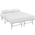 thumbnail image 4 of Modway Horizon Stainless Steel Queen Metal Bed Frame in Gray, 4 of 8
