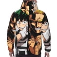 thumbnail image 2 of Mha My Hero Academia Sweatshirt For Mens Fashion Hoodies Pullover Athletic Daily Hoody Hooded Gift, 2 of 5