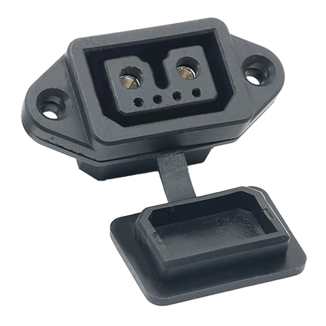 2+02+4 Male Elbow ACDC Power Connector, Suitable for Energy Storage Connector 2 4 Socket wit cover