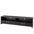 "CorLiving Fernbrook TV Stand - Black, Urban Décor, Drawers & Shelves ...